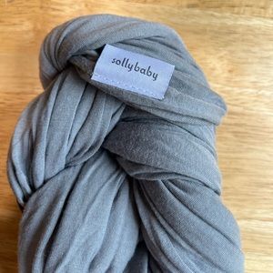 Solly Baby Wrap - light blue/grey